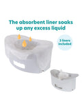 Potette Fold N Go potty grey, imported from the UK
