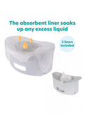 Potette Fold N Go potty grey, imported from the UK