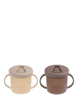 John Lewis Baby Free Flow Cup with Soft Spout and Easy-Grip Handles, 200ml, Pack of 2- Buy online at McGrocer