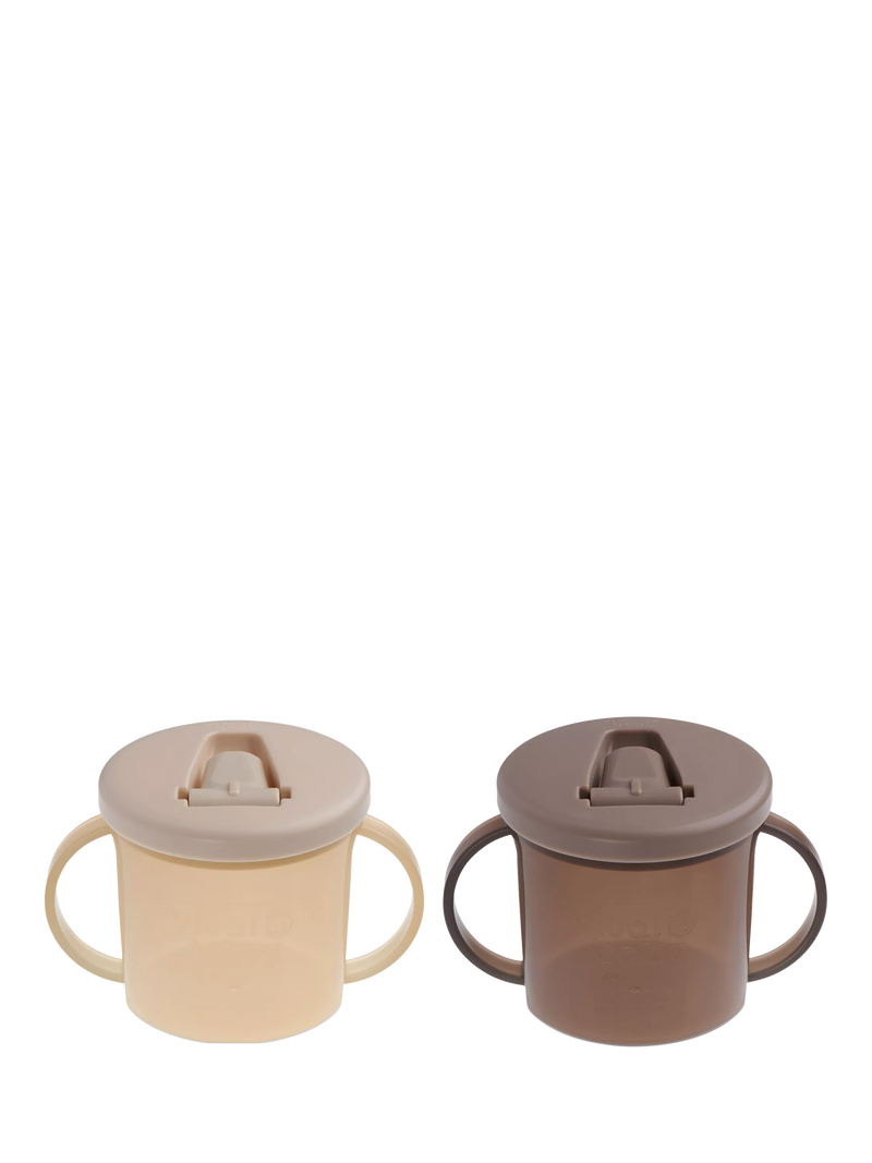 Vital Baby free flow cup 200ml pack of 2 (British brand)