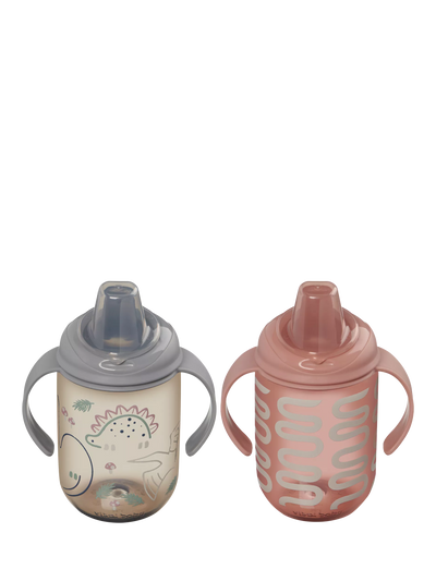 John Lewis Vital Baby Hydrate Easy Sipper Cup Multi Baby Sippy Cup 350ml Pack of 2- Buy online at McGrocer