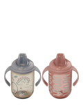 Vital Baby Hydrate Easy Sipper Cup Multi 350ml Pack of 2 (British brand)