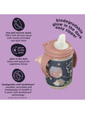 Vital Baby glow in the dark sipper cup with non-spill straw, 350ml pack of 2 (British brand)