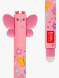 Legami Butterfly erasable pen pink - British product