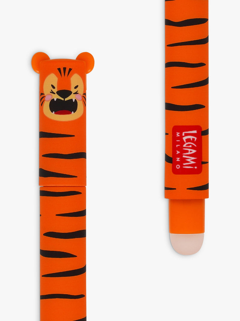 Legami Tiger erasable pen orange (British brand)