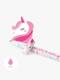 Legami unicorn erasable pen, pink, imported from the UK