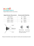 Munchkin Flow Nipple Shield+ 20mm (British brand)