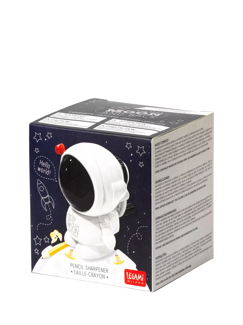 Legami moon pencil sharpener navy blue, UK version
