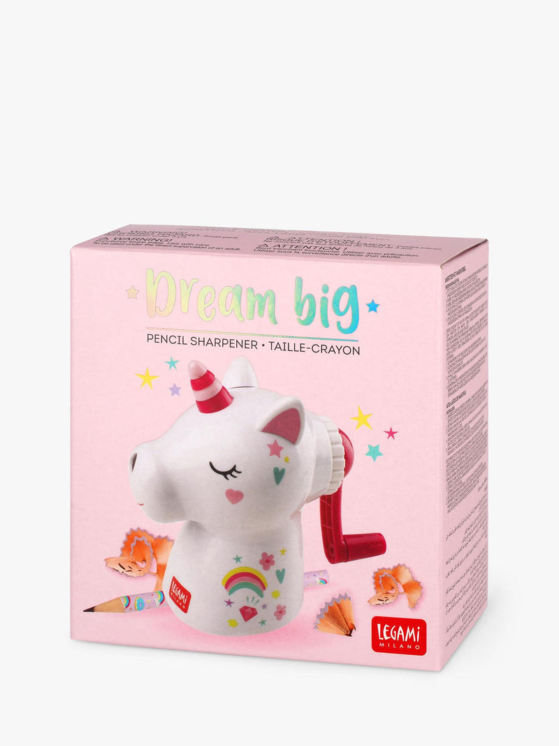 Legami unicorn pencil sharpener pink 138g, UK version