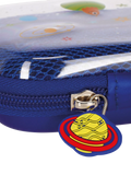 Legami Wonderwow Space pencil case navy blue - British product