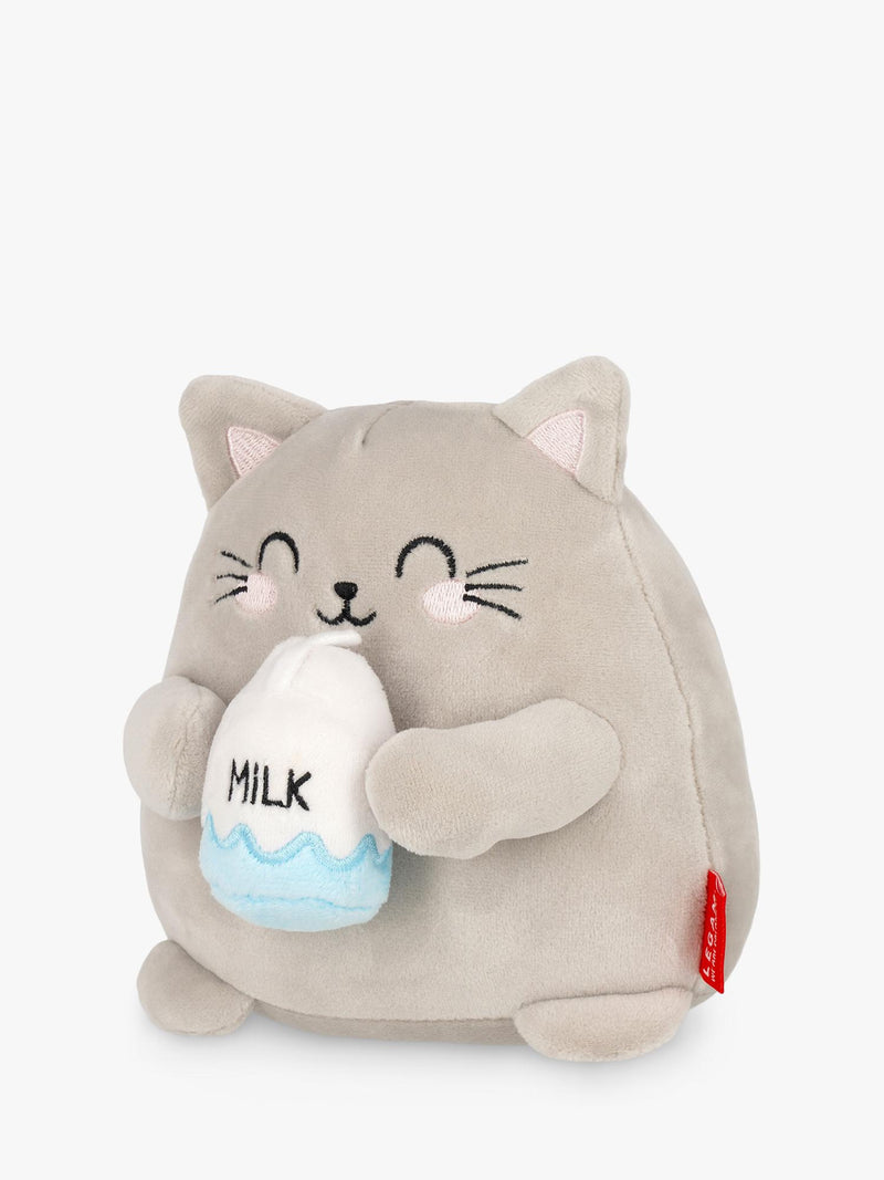 Legami Mini Kitty Super Soft cushion grey - British product
