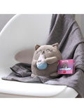Legami Mini Kitty Super Soft cushion grey - British product