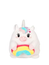 John Lewis Legami Mini Unicorn Super Soft Cushion, Pink- Buy online at McGrocer