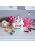 Legami mini unicorn cushion pink, imported from the UK