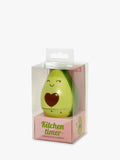 Legami avocado kitchen timer green - British product