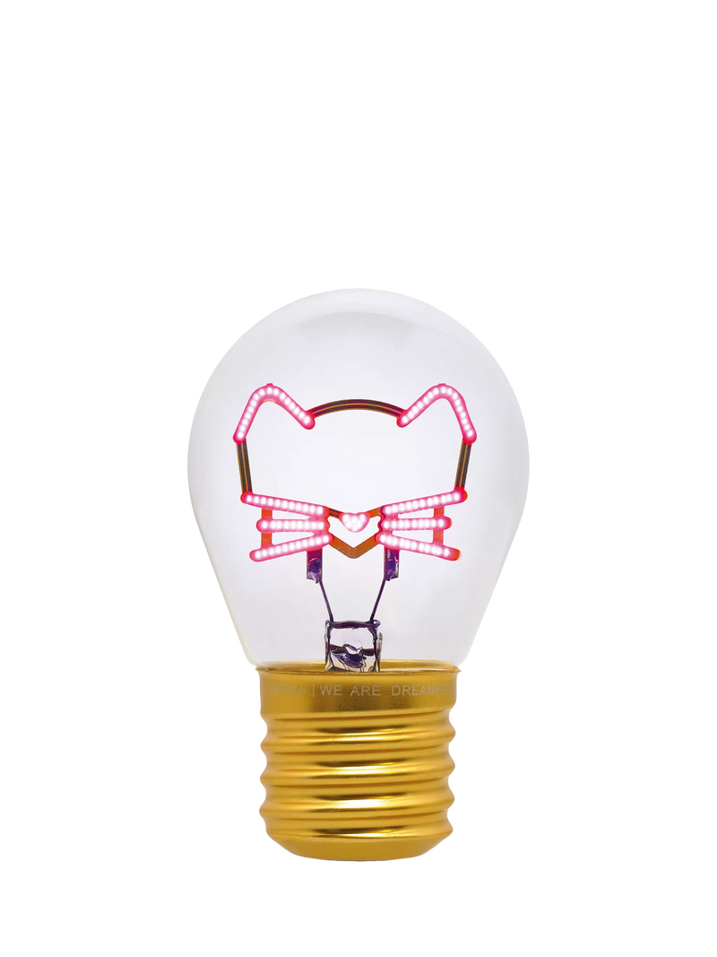 Legami Kitty Lightbulb table lamp multi grey - UK version