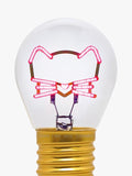 Legami Kitty Lightbulb table lamp multi grey - UK version