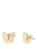Coach gold butterfly stud earrings (British brand)