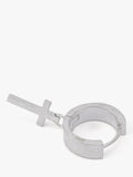 AllSaints sterling silver cross huggie hoop earrings - British product