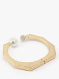 AllSaints pearl and pavé ball cuff bracelet, UK version