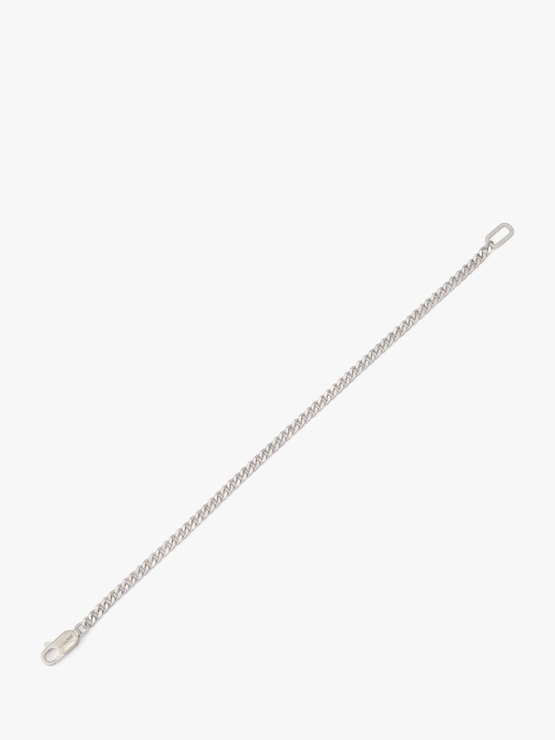 AllSaints Sterling Silver Curb Chain Bracelet, UK version