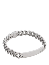 John Lewis Coach Curb Chain Link Bracelet Antique Silver 216mm- Buy online at McGrocer