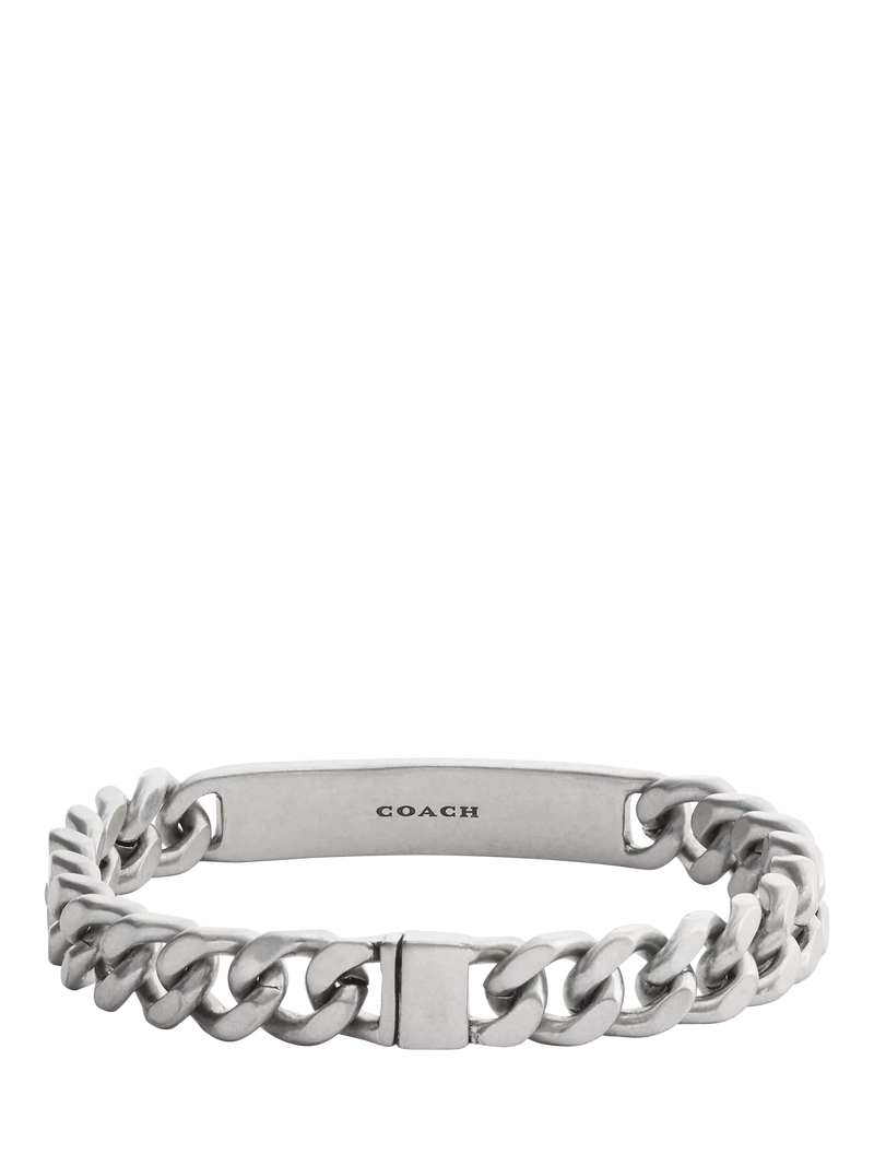 Coach antique silver curb chain bracelet - British product