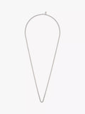 AllSaints sterling silver curb chain necklace (British brand)