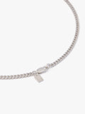 AllSaints sterling silver curb chain necklace (British brand)