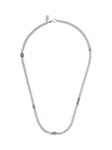 John Lewis Coach Unisex Curb Chain Strand Necklace, Antique Silver- Buy online at McGrocer