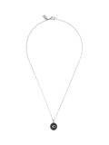 Coach pendant necklace antique silver C motif chain - British product