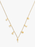 Coach mini charm chain necklace gold, UK version