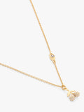 Coach cherry charm pendant necklace with crystal stones (British brand)