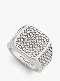 Coach cocktail ring antique silver size O, imported from the UK