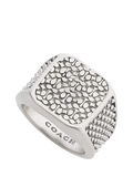 Coach cocktail ring antique silver size O, imported from the UK