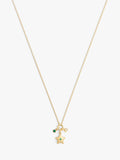 Coach Crystal Star necklace and earrings set gold - British product