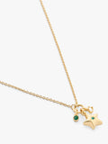 Coach Crystal Star necklace and earrings set gold - British product