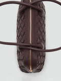 Mango Clavel textured weave bowling bag - (British brand)