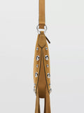 Mango Gari suede hobo bag leather handbag (British brand)