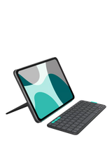 John Lewis Logitech Flip Folio Keyboard Case for iPad Air 11-inch and iPad Pro 11-inch Graphite- Buy online at McGrocer