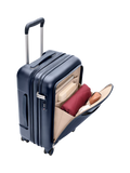 Briggs & Riley navy carry-on spinner suitcase 56cm, imported from the UK
