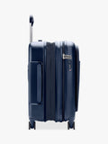 Briggs & Riley navy carry-on spinner suitcase 56cm, imported from the UK