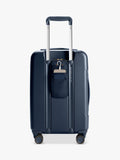 Briggs & Riley navy carry-on spinner suitcase 56cm, imported from the UK