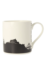 John Lewis McLaggan Smith Edinburgh Skyline Bone China Mug 350ml Light Sky- Buy online at McGrocer
