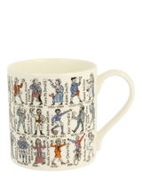 John Lewis McLaggan Smith Picturemaps Famous Scots Bone China Mug 350ml- Buy online at McGrocer