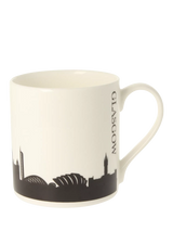 John Lewis McLaggan Smith Glasgow Skyline Bone China Mug Light Sky 350ml- Buy online at McGrocer