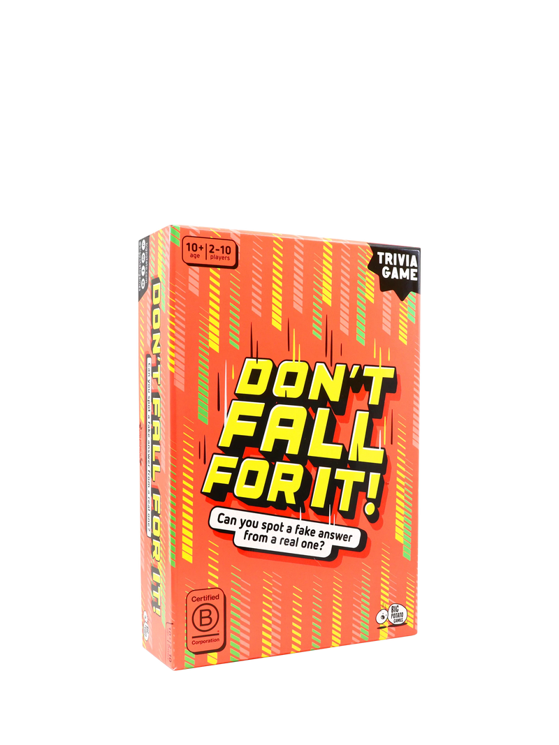 Big Potato Don't Fall For It trivia game (British brand)