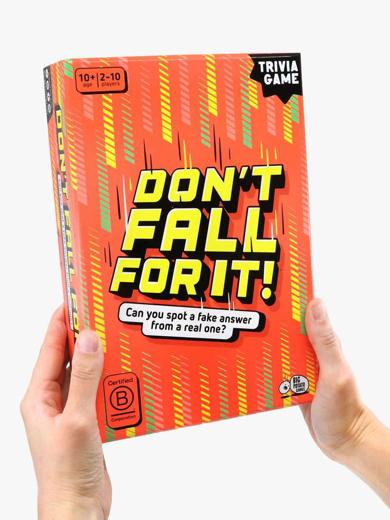 Big Potato Don't Fall For It trivia game (British brand)