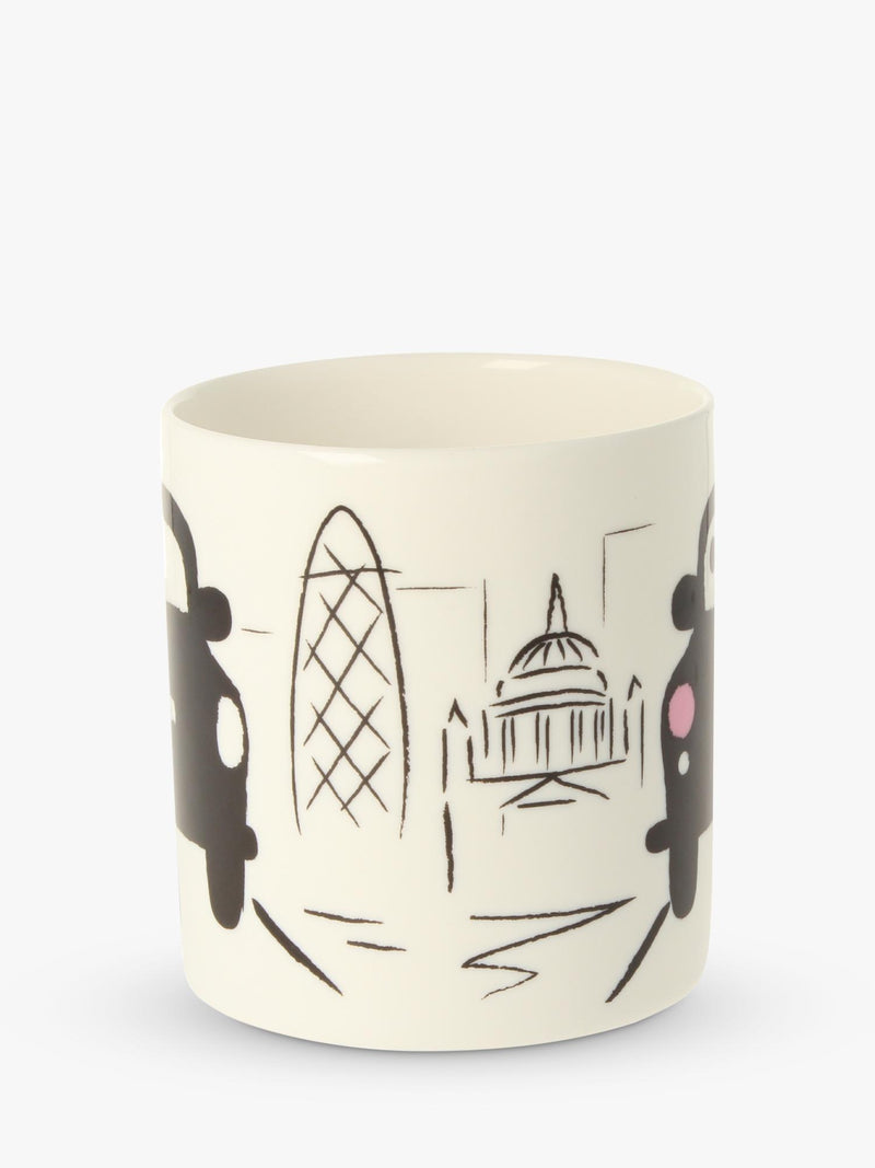McLaggan Smith little London cab bone china mug 350ml, imported from the UK