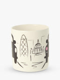 McLaggan Smith little London cab bone china mug 350ml, imported from the UK